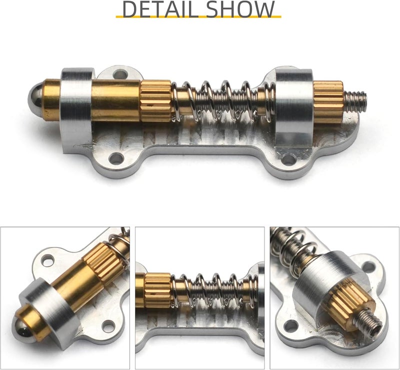 MAXCHEER Electric Guitar Brass Tremolo Bridge Brass Arming Adjuster for FR Tremsetter Set Guitar Tremolo Stabilizer Stopper Guitar Parts (Single) - Image 2